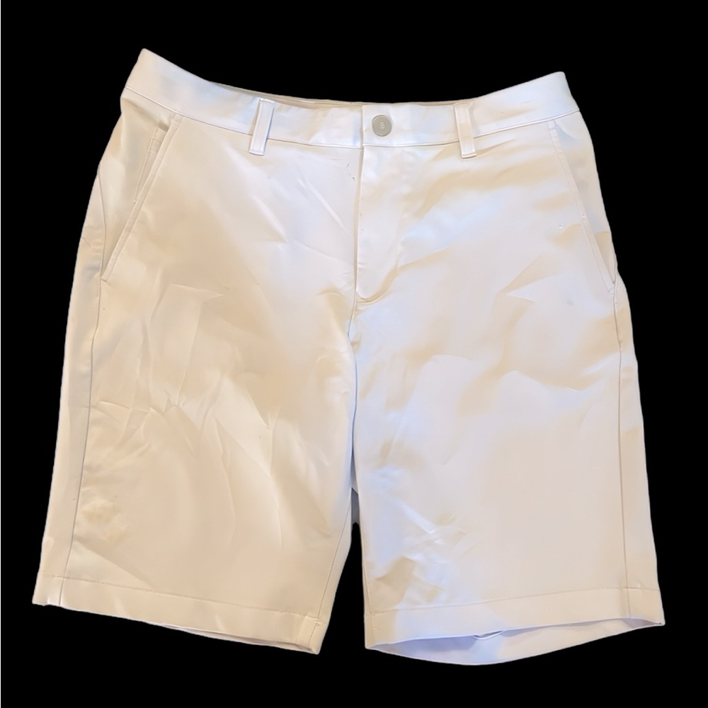 White BONOBOS golf shorts